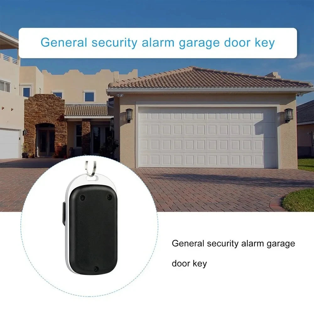 Metal Push Button Remote Control Transmitter ABCD / Lock Unlock 4Button 433MHz Universal 4 Buttons Garage Door Opener Remote Shoppers Synchrony