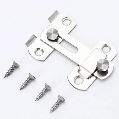 Door Lock Guard Latch Bolt 90°/180° Stainless Steel Toggle Latch Sliding Barn Door Lock Wine Cabinet Closet Right Angle Lock Shoppers Synchrony