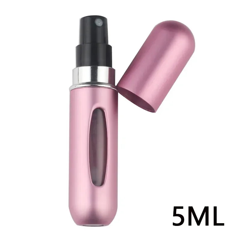 5ml Bottom Charge Perfume Refillable Bottle Liquid Container For Cosmetics Spray Bottling Dispenser Press Head Portable Travel Shoppers Synchrony