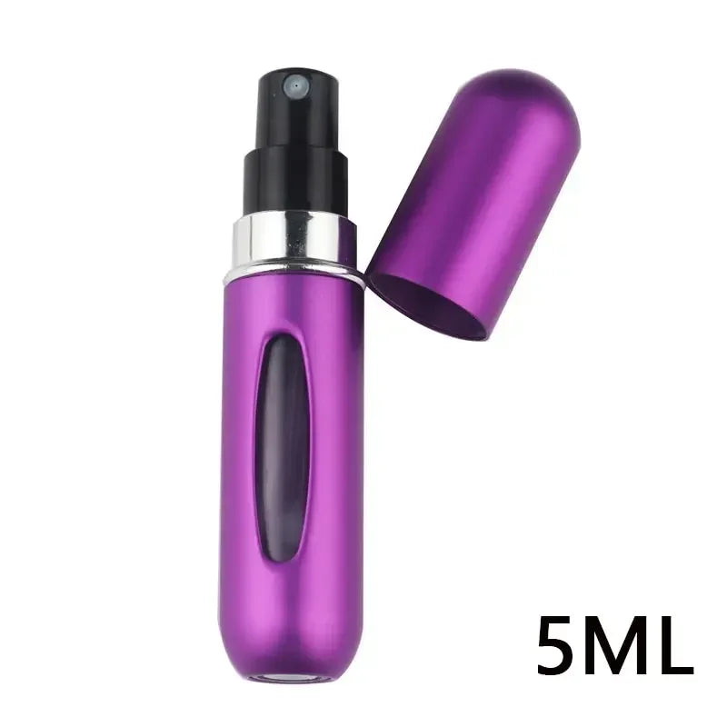 5ml Bottom Charge Perfume Refillable Bottle Liquid Container For Cosmetics Spray Bottling Dispenser Press Head Portable Travel Shoppers Synchrony
