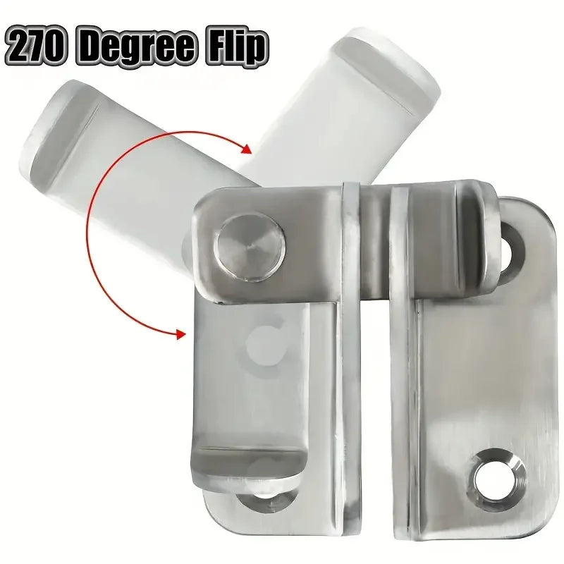 1Pc Flip Latch Slide Bolt Lock, Security Door For Barn Cabinets, Pet Cages, Garden, Bathroom, Garage, Windows Shoppers Synchrony
