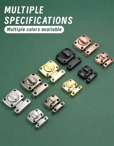 1pc Home Security Latch Rotate Bolt Latch Gate Latches Door Slide Lock Twist Rotating Barrel Lock For Bathroom Toilet Door Lock Shoppers Synchrony