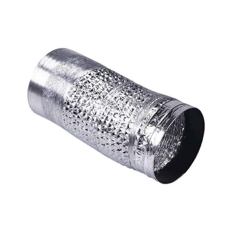 ∅60-150mm Dryer PVC Aluminum Foil Smoke Tube Flexible Ventilation Duct for Kitchen Bathroom Extractor Fitting Pipe Shoppers Synchrony