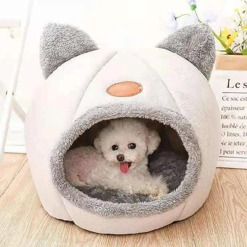 “Cozy Cat Bed House – Soft Warm Pet Cave for Indoor Cats & Kittens” N0.1Lucky House Store