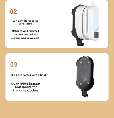 1200W Powerful Steamer Iron for Clothes with 3 Modes and 150ml Water Tank Portable Handheld Garment Steamer for Home Dorm Travel Shoppers Synchrony