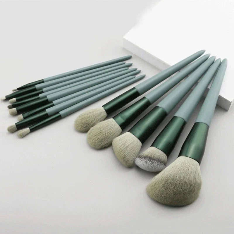 13 PCS/Lot Makeup Brushes Set Eye Shadow Foundation Women Cosmetic Powder Blush Blending Beauty Make Up Tool Shoppers Synchrony