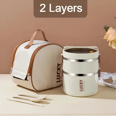 1pc Lunch Boxes, Portable Thermal Bento Box, For School, Camping, And Work, Kitchen Organizers And Storage, Kitchen Accessories Shoppers Synchrony