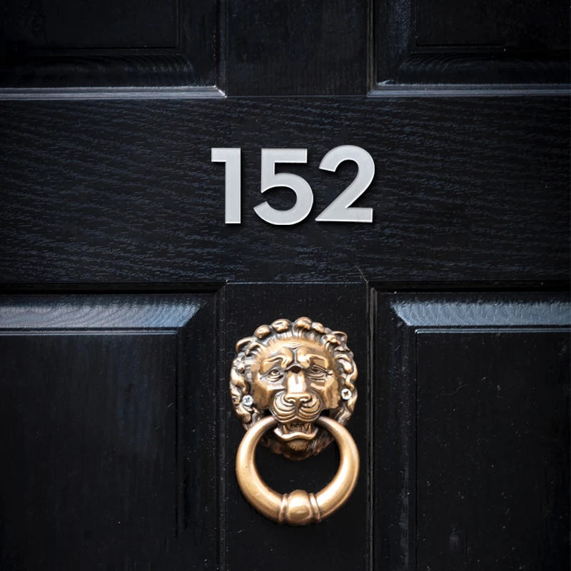 Acrylic 75mm Exterior House Number Outdoor Self Adhesive Letters Apartment Door Numbers Stickers Plate Sign Mailbox 3 inch Shoppers Synchrony