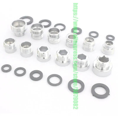 Brass Faucet Adapter1/2'' Male Screw Reducer Straight Fittings To 16 18 20 22 24 26 28 30MM  Kitchen Bathroom Aerator Connectors Shoppers Synchrony