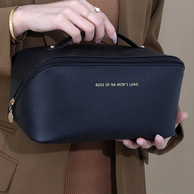 Makeup Organizer Female Toiletry Kit Bag Make Up Case Storage Pouch PU Lady Box, Cosmetic Bag, Organizer Bag For Travel Zip ﻿ Shoppers Synchrony