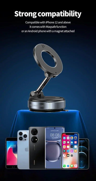 📱 K007 Magnetic Phone Holder – Foldable 3-Axis Adjustable Mount for Car, Desk & Home CJDropshipping