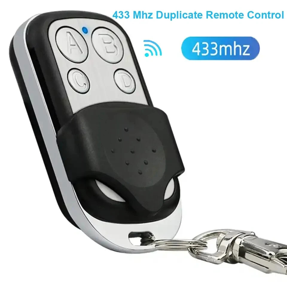 Metal Push Button Remote Control Transmitter ABCD / Lock Unlock 4Button 433MHz Universal 4 Buttons Garage Door Opener Remote Shoppers Synchrony