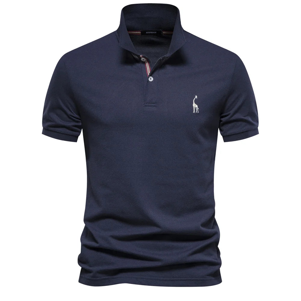 AIOPESON Brand Men's Polo Shirts Cotton Polo Shirts for Men Short Sleeve High Quantity Solid Polo Men New Summer Clothing Shoppers Synchrony