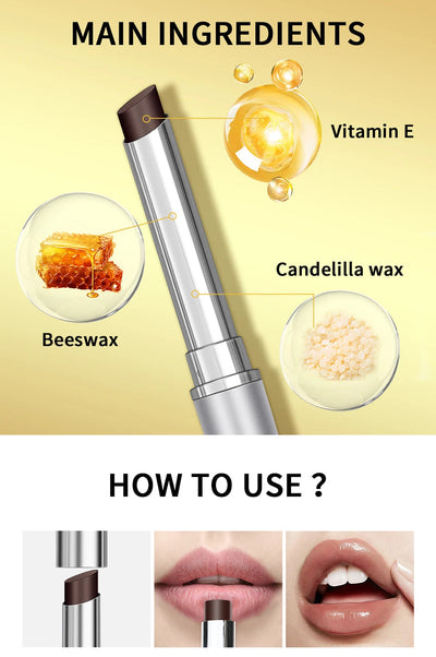 Black Honey Lipstick Long Lasting Moisturizing Natural Lip Plumper Makeup Lip Plumping Gloss Cosmetics Exfoliating for Lip Shoppers Synchrony