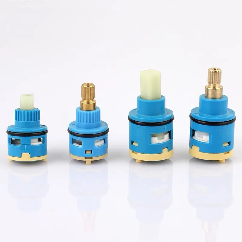 25MM/22MM Shower Faucet Ceramic Spool/Shower Sprinkler Water Separator 2-Hole Diversion Valve Core/Bathroom Accessories fittings Shoppers Synchrony