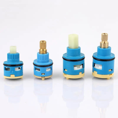 25MM/22MM Shower Faucet Ceramic Spool/Shower Sprinkler Water Separator 2-Hole Diversion Valve Core/Bathroom Accessories fittings Shoppers Synchrony