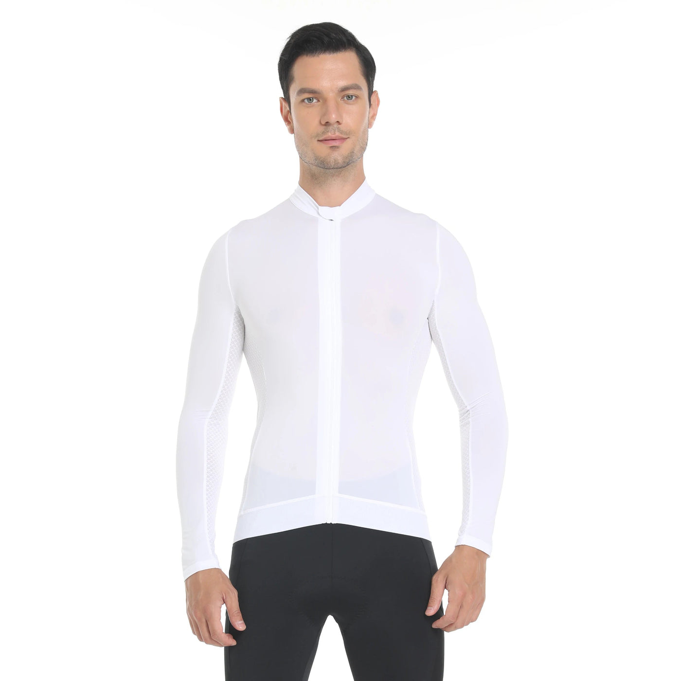 HISERWA Cycling Jersey Long Sleeve Men Pro Aero Slim Fit Cycling Jersey MTB Road Bike Clothing Breathable Quick Dry Shirt Bicycl Shoppers Synchrony