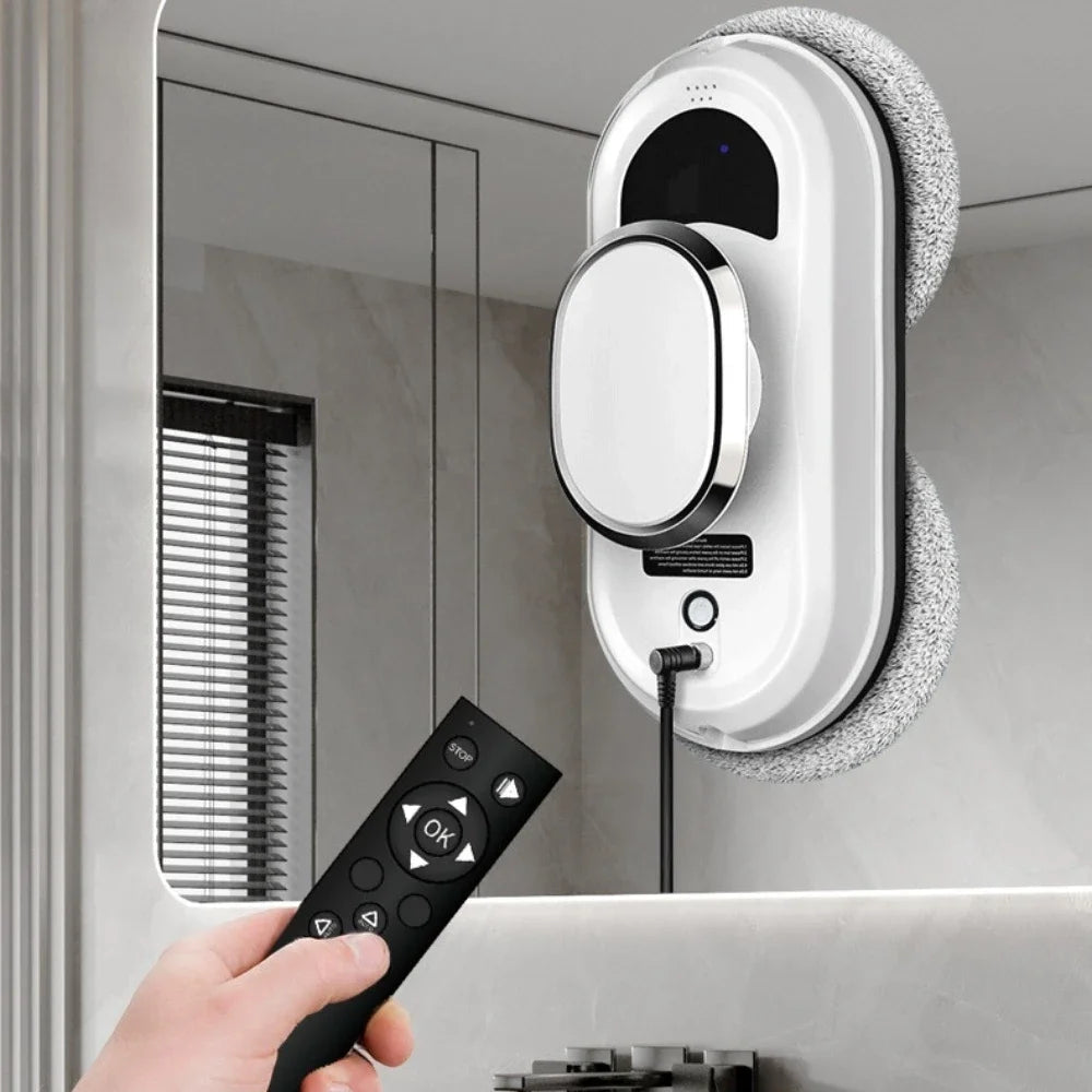 Automatic Remote Control Window Cleaning Shoppers Synchrony