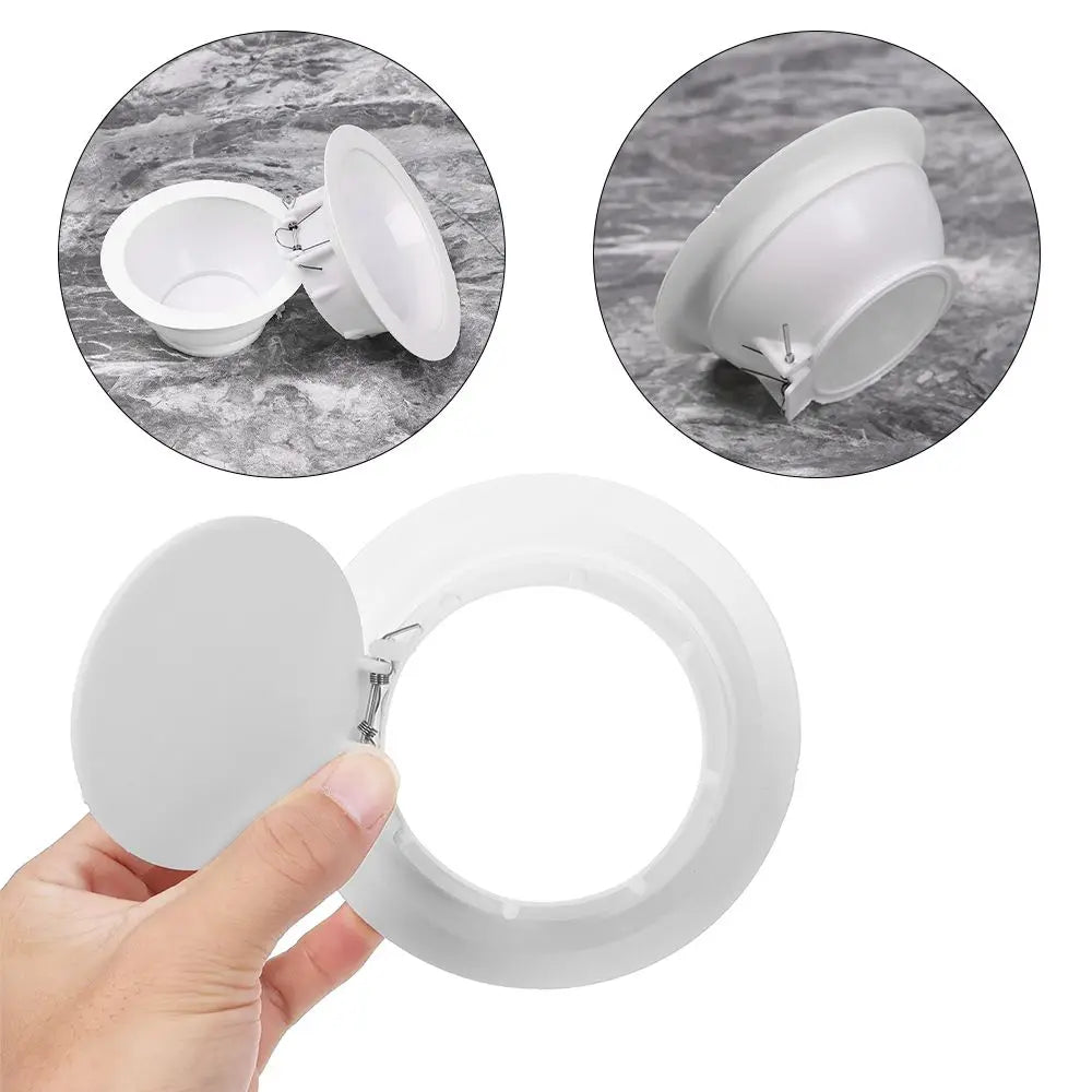 Plastic Sewer Pipe Sink Drain Backflow Preventer Filter White Round Squat Toilet Deodorant Plug Kitchen Bathroom Fitting Shoppers Synchrony
