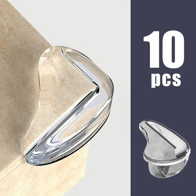 10PCS/4PCS Clear Anti-collision Coffee Table Furniture Corner Protectors Children's Soft Corner Sheathing Living Room Decor Shoppers Synchrony