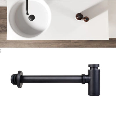 Black Bathroom Basin Bottle Trap Sink Waste Siphon Pipe Kits Toilet Deodorization Insect Stopper Drain Fittings Bathroom Basin Shoppers Synchrony