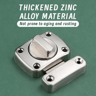 1pc Home Security Latch Rotate Bolt Latch Gate Latches Door Slide Lock Twist Rotating Barrel Lock For Bathroom Toilet Door Lock Shoppers Synchrony