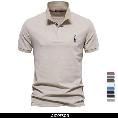 AIOPESON Brand Men's Polo Shirts Cotton Polo Shirts for Men Short Sleeve High Quantity Solid Polo Men New Summer Clothing Shoppers Synchrony