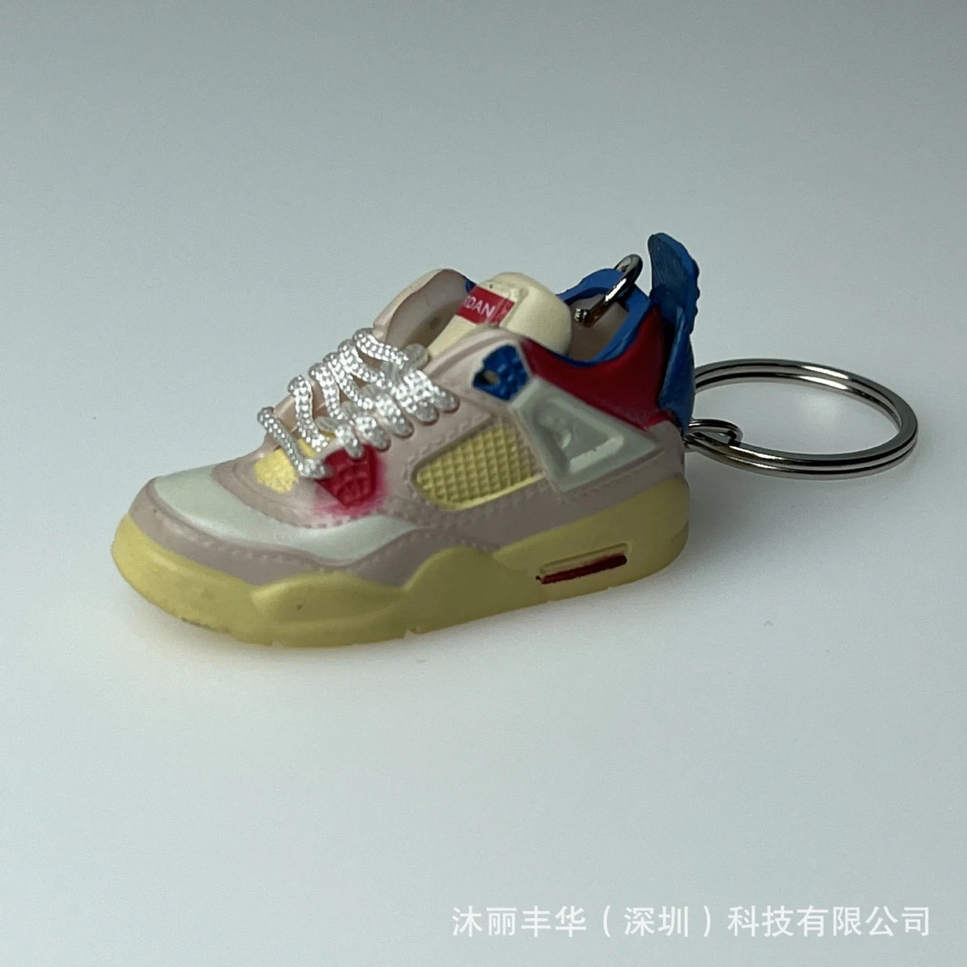 Trend AJ4 keychain Jordan 4 joint sports shoe model schoolbag gift mini AJ4 basketball shoes wholesale pendant Shoppers Synchrony