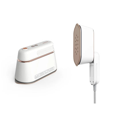 New Hanging Ironing Machine Handheld 1000W Home Small Steam Iron Portable Dry Wet Double Ironing 6 Holes For Steam Shoppers Synchrony