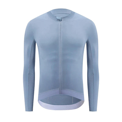 HISERWA Cycling Jersey Long Sleeve Men Pro Aero Slim Fit Cycling Jersey MTB Road Bike Clothing Breathable Quick Dry Shirt Bicycl Shoppers Synchrony