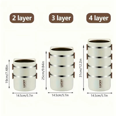 1pc Lunch Boxes, Portable Thermal Bento Box, For School, Camping, And Work, Kitchen Organizers And Storage, Kitchen Accessories Shoppers Synchrony