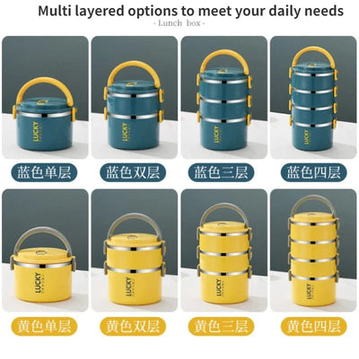 Portable Lunch Box Thermo Insulation Bento Thermos Containers Bento Bag Food Warmer for Kids Food Containers Shoppers Synchrony