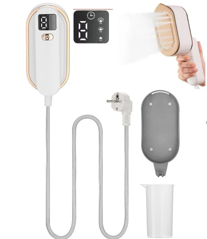 1200W Powerful Steamer Iron for Clothes with 3 Modes and 150ml Water Tank Portable Handheld Garment Steamer for Home Dorm Travel Shoppers Synchrony