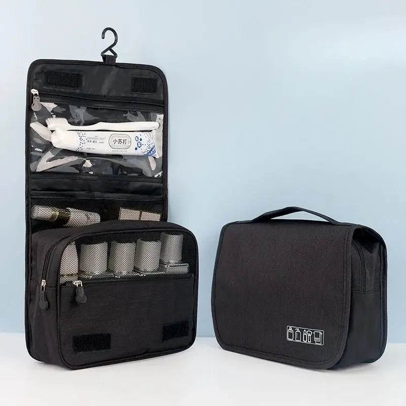 Quality Travel Makeup Bags Women Waterproof Cosmetic Bag Toiletries Organizer Hanging Dry And Wet Separation Storage Bag High Shoppers Synchrony