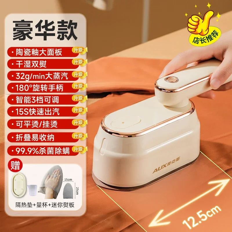 ZC Handheld Garment Steamer Pressing Machines Household Small Steam Iron Ironing Clothes Fantastic Product Portable Shoppers Synchrony