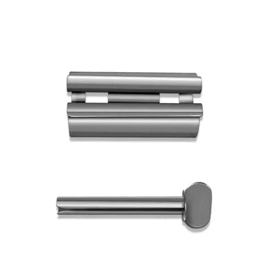 1pc Stainless Steel Wringer Roller Rotate Dispenser for Ointments Cosmetics Bathroom Accessories Toothpaste Squeezer Tube Roller Shoppers Synchrony