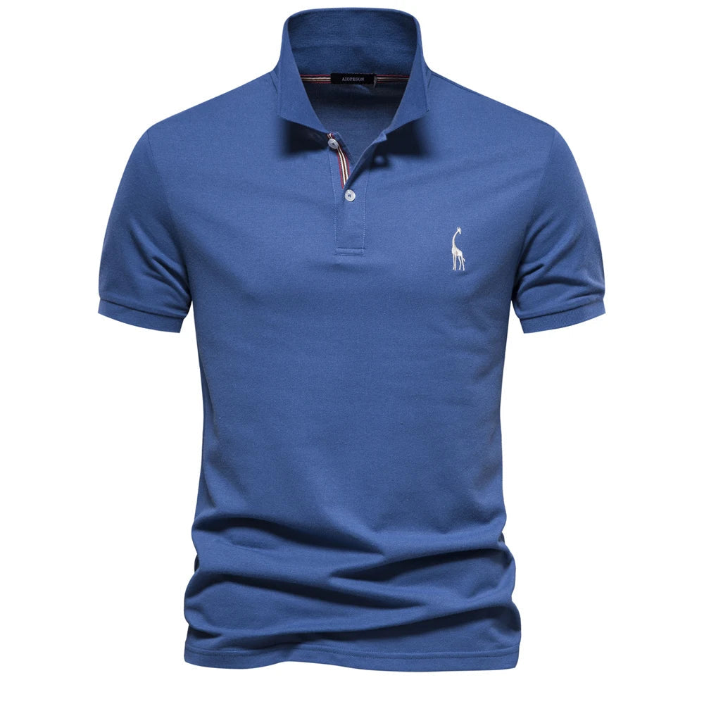 AIOPESON Brand Men's Polo Shirts Cotton Polo Shirts for Men Short Sleeve High Quantity Solid Polo Men New Summer Clothing Shoppers Synchrony