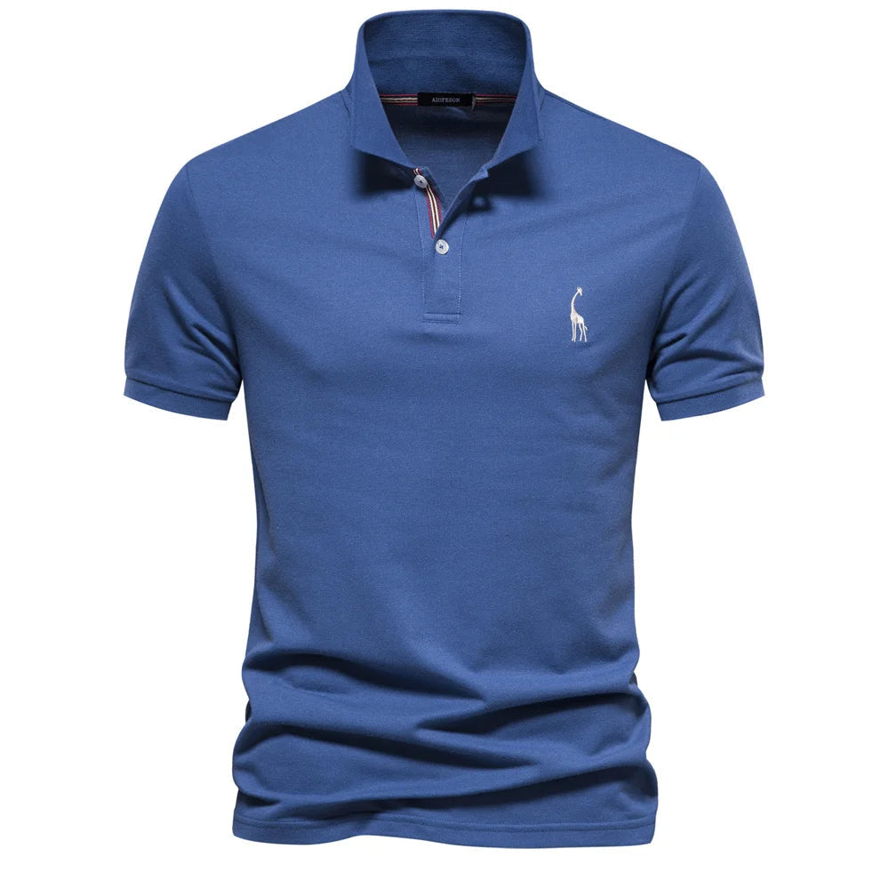 AIOPESON Brand Men's Polo Shirts Cotton Polo Shirts for Men Short Sleeve High Quantity Solid Polo Men New Summer Clothing Shoppers Synchrony