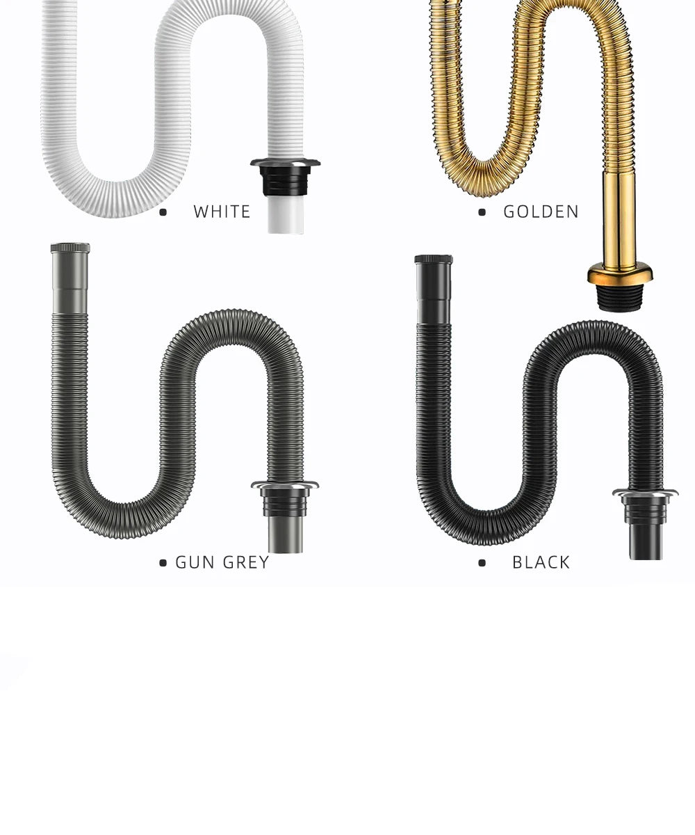 Brass Retractable Drain Hose Bathroom Sink Flexible Drainpipe Basin Pop Up Tube Washbasin Wall Floor Flushing Pipe Fittings Shoppers Synchrony