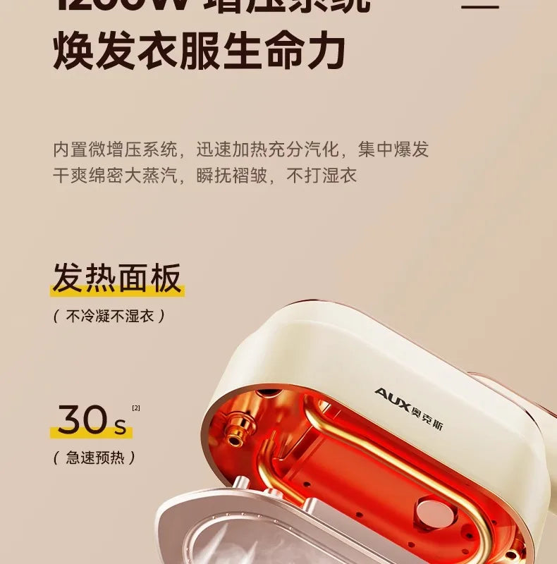 ZC Handheld Garment Steamer Pressing Machines Household Small Steam Iron Ironing Clothes Fantastic Product Portable Shoppers Synchrony