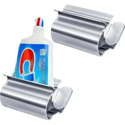 1pc Stainless Steel Wringer Roller Rotate Dispenser for Ointments Cosmetics Bathroom Accessories Toothpaste Squeezer Tube Roller Shoppers Synchrony