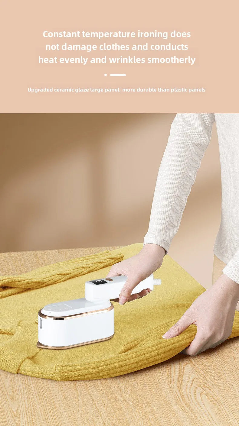 1200W Powerful Steamer Iron for Clothes with 3 Modes and 150ml Water Tank Portable Handheld Garment Steamer for Home Dorm Travel Shoppers Synchrony