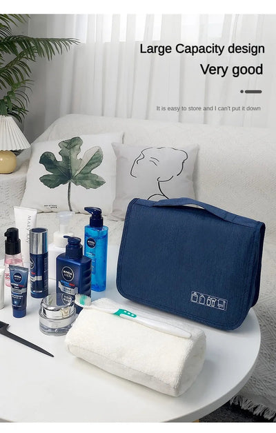 Quality Travel Makeup Bags Women Waterproof Cosmetic Bag Toiletries Organizer Hanging Dry And Wet Separation Storage Bag High Shoppers Synchrony