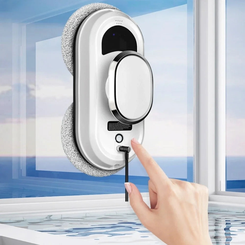 Automatic Remote Control Window Cleaning Shoppers Synchrony