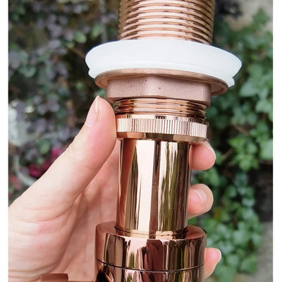 Rose Gold Basin Bottle Trap  Bathroom Sink Siphon Pipe Kits Pop Up Filter Stopper Toilet Washbasin Deodorization Drain Fittings Shoppers Synchrony