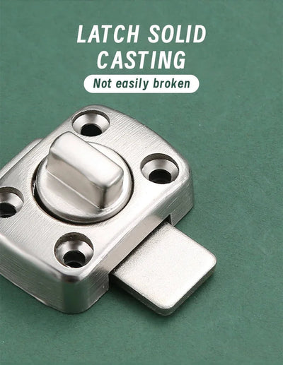 1pc Home Security Latch Rotate Bolt Latch Gate Latches Door Slide Lock Twist Rotating Barrel Lock For Bathroom Toilet Door Lock Shoppers Synchrony