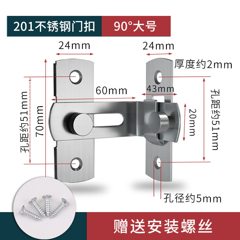 Stainless steel Universal Door Lever Lock Child Baby Safety Lock Rotation Proof Professional Door Latch Multi-functional Shoppers Synchrony