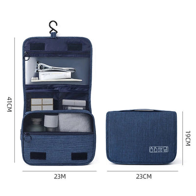 Large Capacity Washing Supplies Storage Bag Multifunction Travel Storage Handbag Portable Makeup Bag Waterproof Hanging Bags Shoppers Synchrony