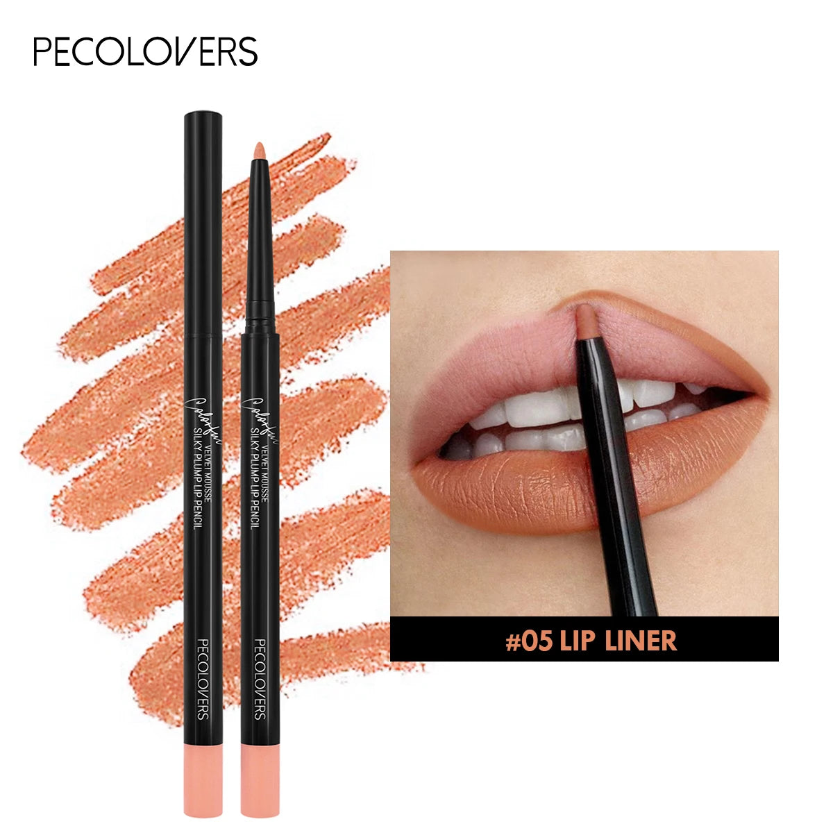 Nude Velvet Matte Lipstick Long Lasting Waterproof Color Rendering Non-stick Cup Lip Glaze Lips Liner Pencil Woman Cosmetics Shoppers Synchrony