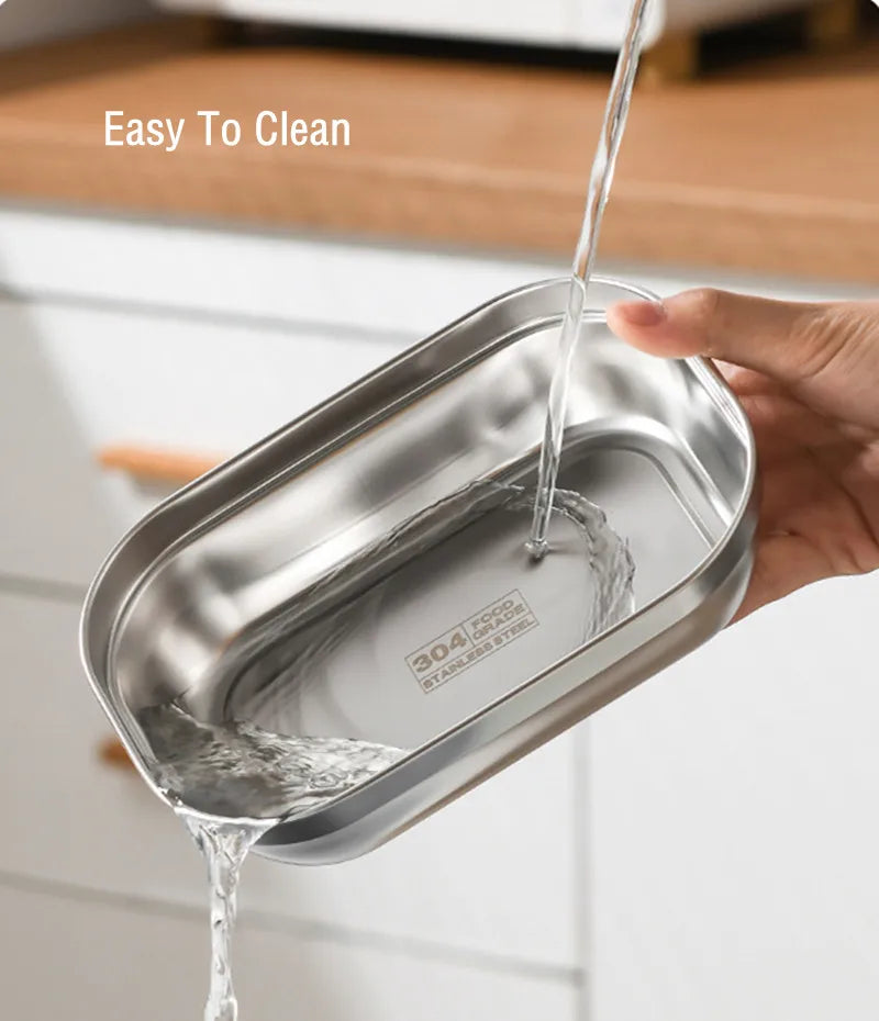 1500ml Double Layers Stainless Steel 304 Thermal Lunch Box With Insulation Bag Leak-Proof Bento Box Adult Student Food Container Shoppers Synchrony